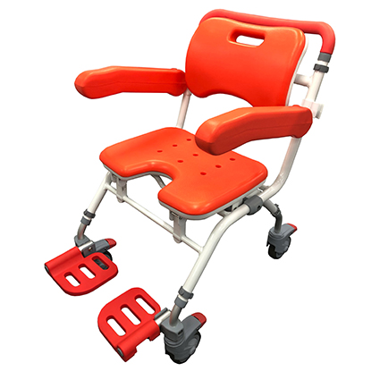 シャワーチェアとして使用可能　バケツ付き多機能歩行補助器　新品未使用 用具詳細