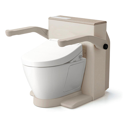 まさくんひろ【新品トイレ手すり】ルーツスモール両手すり ルーツ スモールタイプ 両手用｜BASE