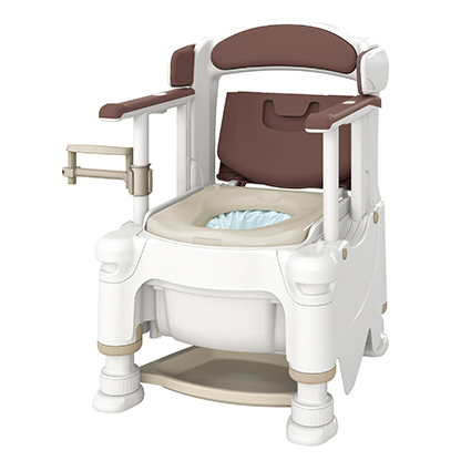 ポータブルトイレFX−30　自動ラップ2　暖房便座・快適脱臭