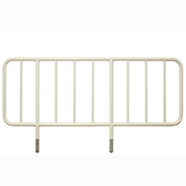 ベッドサイドレール ホワイト スチール製 楽匠用ベッドサイドレールS（1本）／00170-000537 - 栃木県の福祉用具