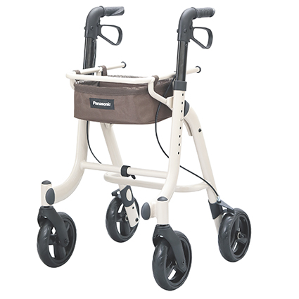 KS-0802-07　ワケアリ　パナソニック　介助式　おでかけ車いす ライクルアクティ　座幅38cm ケアテックジャパンハピネスワイド-介助式- CA-25SU ｜車いすの格安