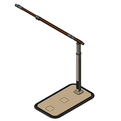 歩行サポート手すりスムーディN標準手すりセット