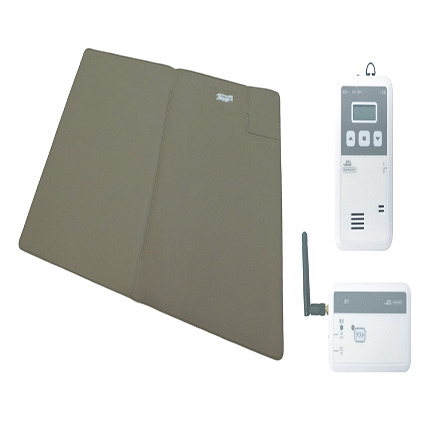 ワイヤレスフロアセンサー　Mサイズ　携帯型受信機・中継機セット