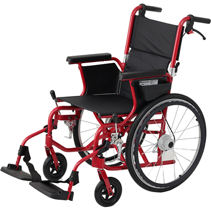 スワニーミニ　レッド20インチ　車イス スワニーミニ レッド20インチ 車イス 車椅子（自走式）は信頼のスワニー