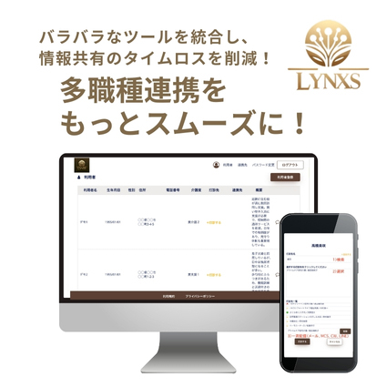 多職種連携プラットフォーム　LYNXS