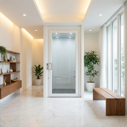 鉛直型段差解消機　CHAINWAITER−Z1plus